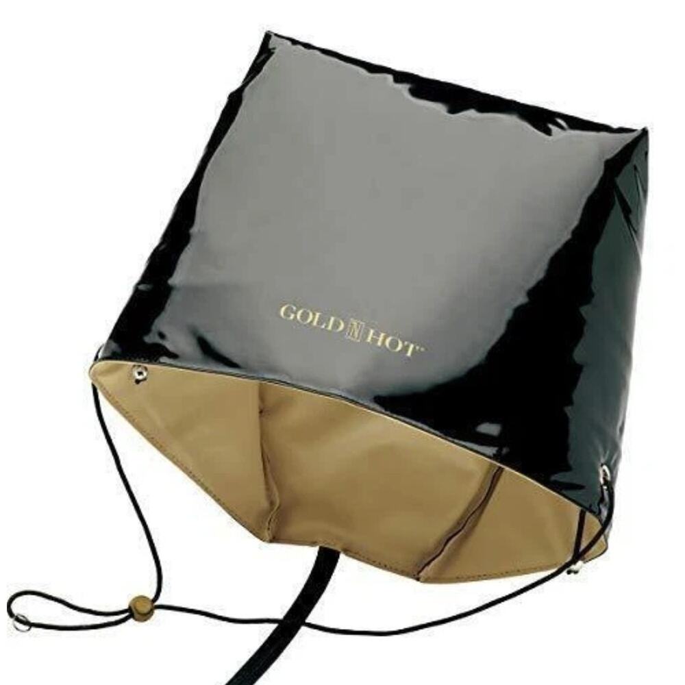 Gold N Hot Professional Heat Cap SALON Soft BONNET Portable Conditioning Shiny